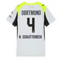 Maglie da calcio Borussia Dortmund Nico Schlotterbeck #4 Seconda Maglia Femminile 2025-26 Manica Corta